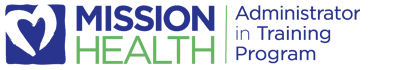 Administrator in training mission health logo