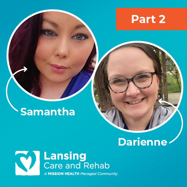 Samantha and Darienne of Lansing featured in Part 2 of this story.