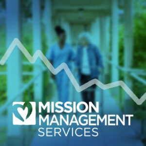 Nursing care facility with a graph on it